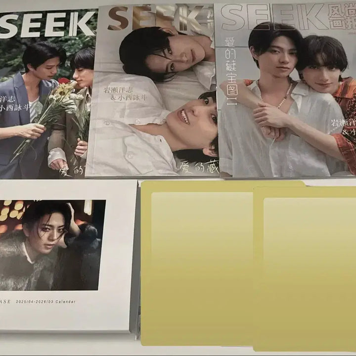 [BUNJANG] Connie Saito Chinese Magazine Calendar Bundle / (택포3.5) 이와세요지 코니시에이토 중국 잡지 캘린더 일괄