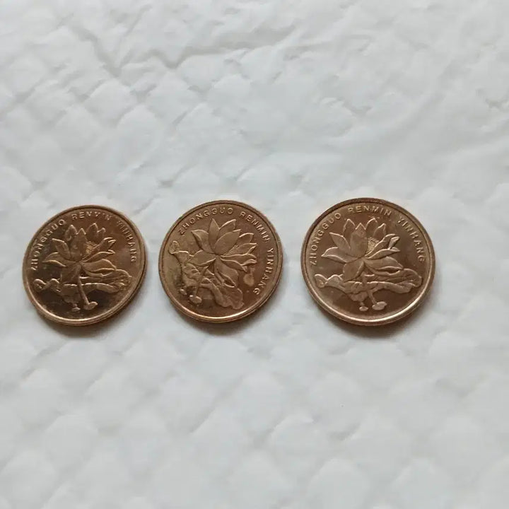 [BUNJANG] China 5 Yuan Coins (3-Piece Set) / 중국 5위안 동전 3개