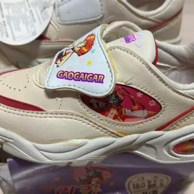 [BUNJANG] Artis G GaoGaiGar Rika Character Sneakers Size 180 / 아티스 가오가이거 리카 캐릭터 운동화 새상품