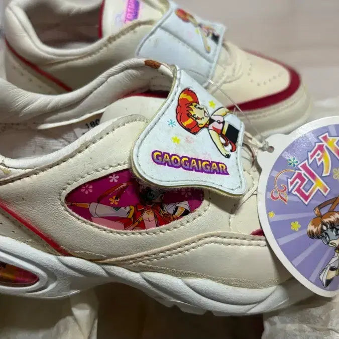[BUNJANG] Artis G GaoGaiGar Rika Character Sneakers Size 180 / 아티스 가오가이거 리카 캐릭터 운동화 새상품