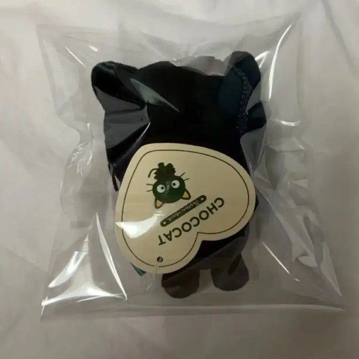 [BUNJANG] Sanrio Chococat Check Ribbon Plush Keychain Goods RIIZE Wonbin / 산리오 초코캣 체크 리본 인형 키링 키체인 굿즈 라이즈 원빈