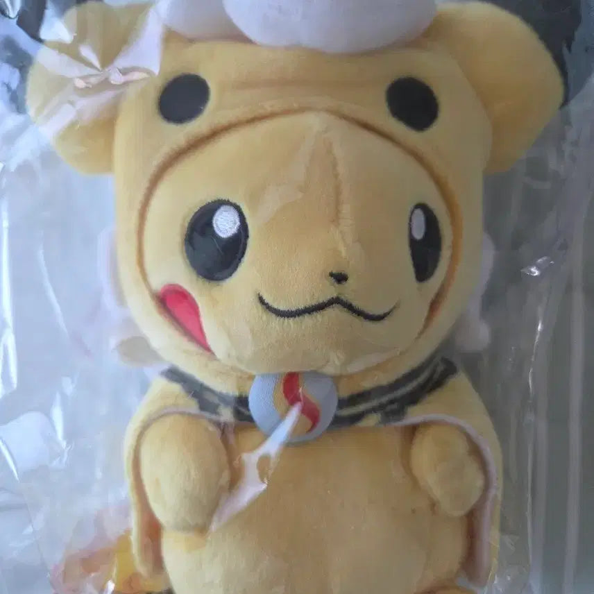 [BUNJANG] Mega Charizard Poncho Pikachu Plush / 메가 전룡 판쵸피카츄 택포함