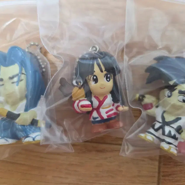 [BUNJANG] SNK Samurai Shodown Classic Keychain Figure Set (Series 1) / SNK 사무라이 스피리츠 고전 열쇠고리 피규어 1탄 6종 풀세트