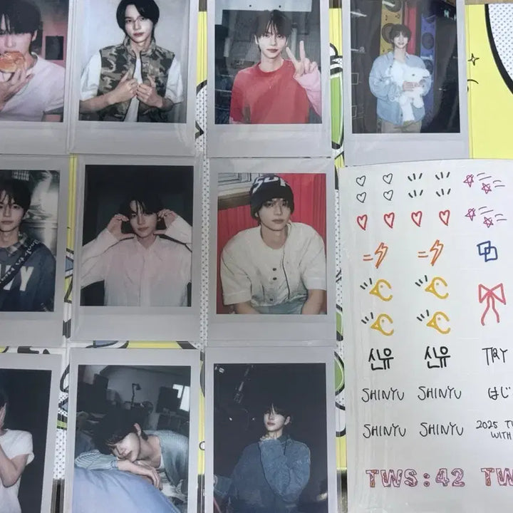 [BUNJANG] TWS 2026 Selection Pack Vol.2 Seungyoon Photocard Bundle / [위버스 특전 포함] 투어스 신유 2026 셀렉션팩 vol.2 포카10장+스티커