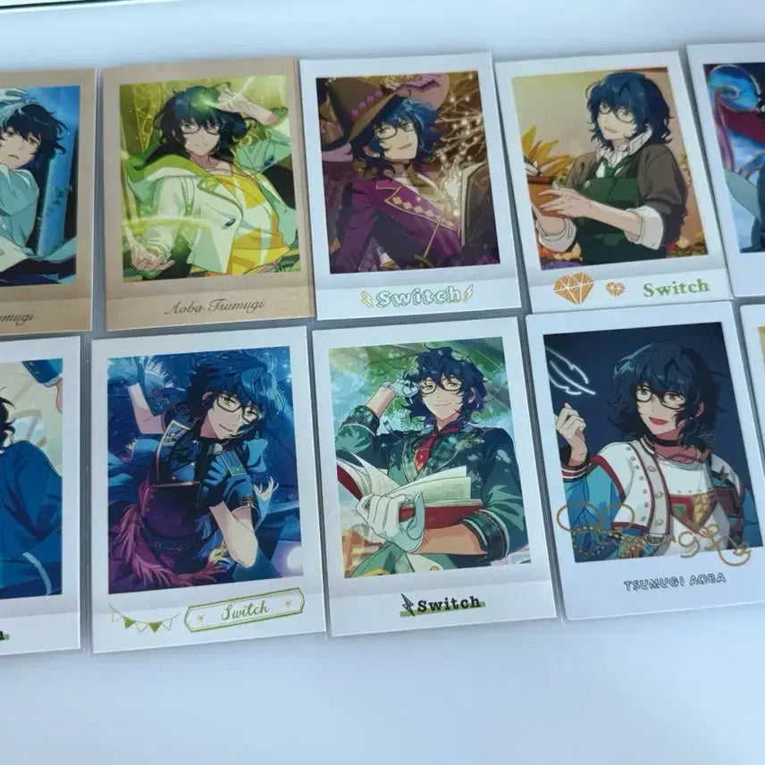 [BUNJANG] Ensemble Stars Aoba Tsumugi PASHa Card &amp; Clear Card Bundle Set / 앙스타 아오바 츠무기 파샤 클카 64장 일괄