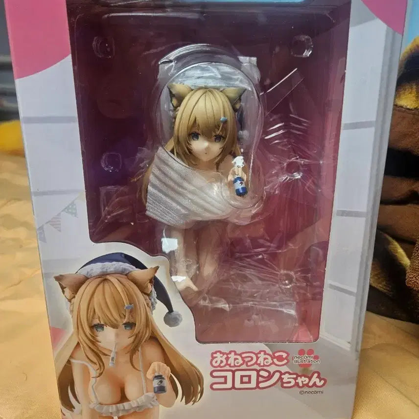 [BUNJANG] Onechochi Neko Koron-chan Figure / 오네츠네코 코론짱