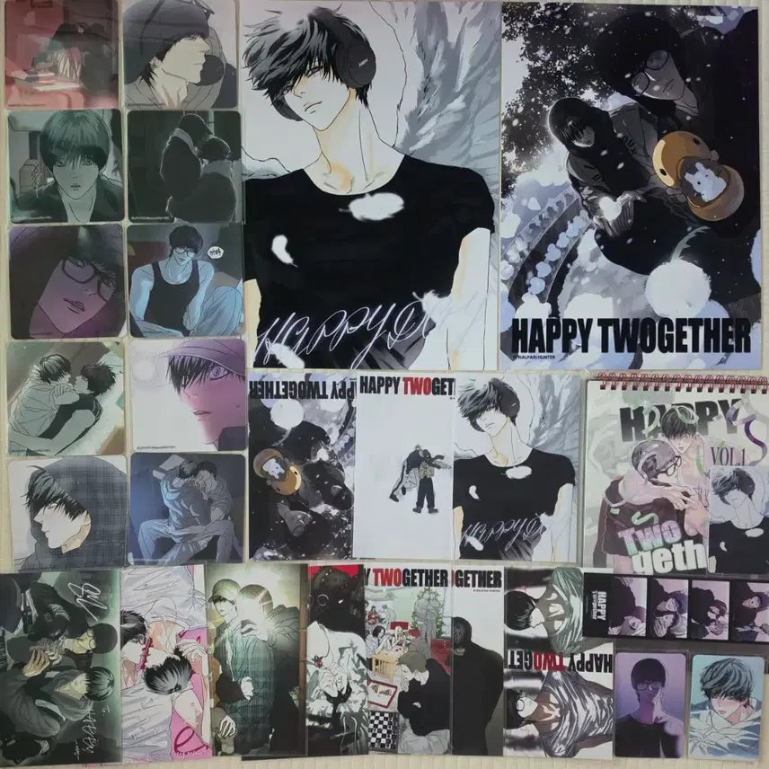[BUNJANG] Happy Together Coaster, Photo Booth Poster, Arcade Book Bundle Set / 해피 투게더 코스터 프박 포스터 아케이트북