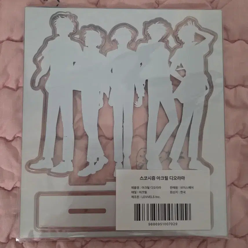 [BUNJANG] Scoliosis Summer Pop-Up Acrylic Diorama / 스코시즘 여름팝업 아크릴 디오라마