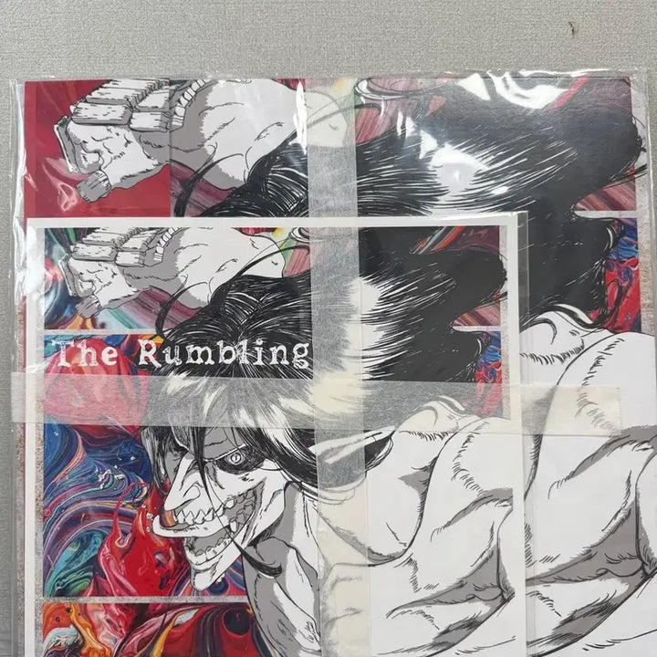 [BUNJANG] Attack on Titan The Rumbling Limited Edition LP with Special Poster / 진격의거인 lp (the rumbling)+특전 포스터