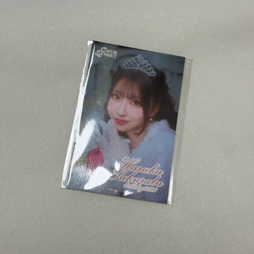 [BUNJANG] Cutestreet Qsto Sakuraba Haruka Birthday Skichuji Photocard / 큐티스트리트 큐스토 사쿠라바 하루카 생탄 스키쿠지 포토카드