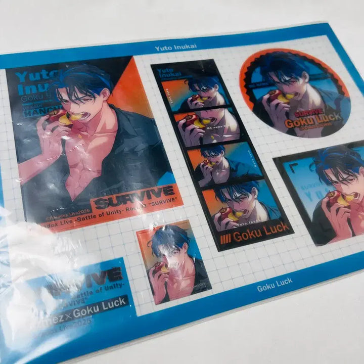 [BUNJANG] Inukai Yuto Clear Card Set / 이누카이 유토 클리어카드 세트