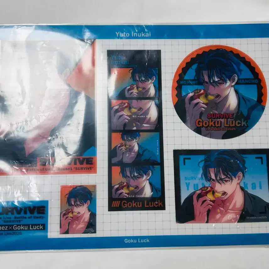 [BUNJANG] Inukai Yuto Clear Card Set / 이누카이 유토 클리어카드 세트