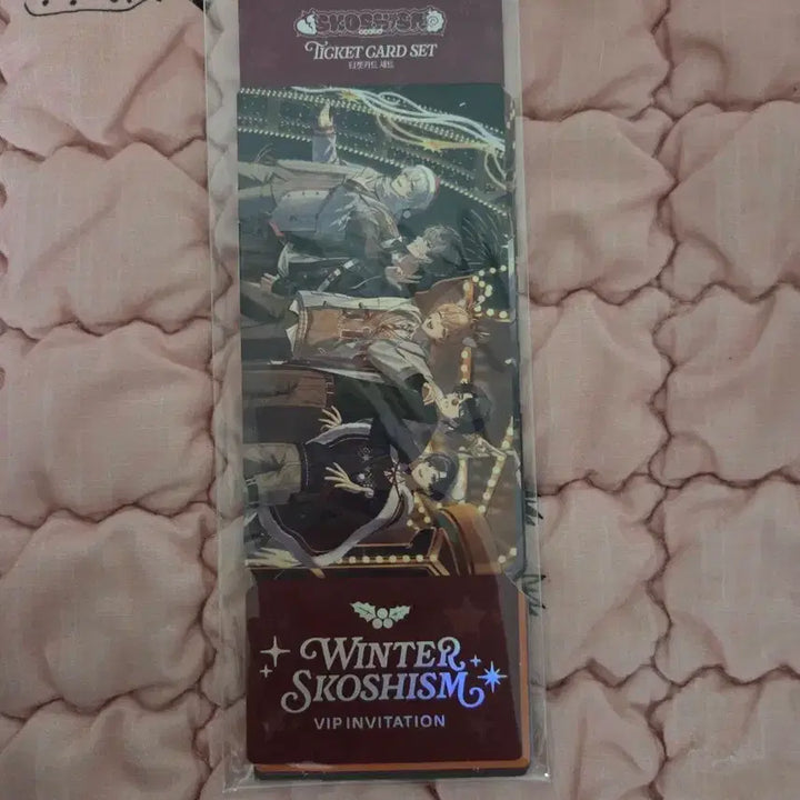 [BUNJANG] SKZOO Winter Popup Ticket Card Set / 스코시즘 겨울팝업 티켓카드세트