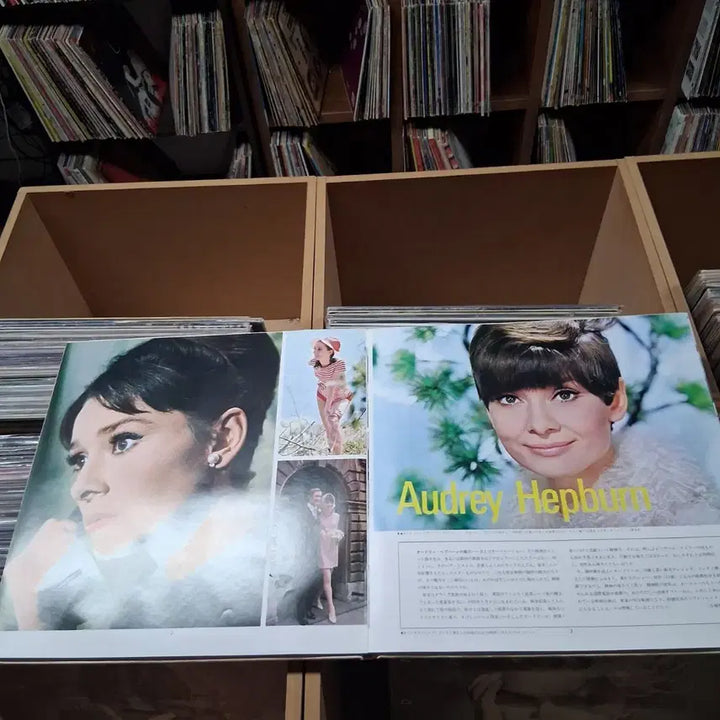 [BUNJANG] Audrey Hepburn Movie Soundtrack LP / 민트 소장가치 오드리 헵번 영화음악 LP