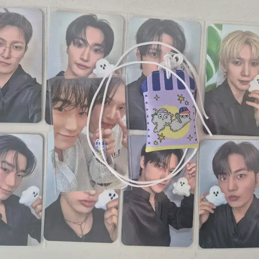 [BUNJANG] ATEEZ Fan Meeting Atiny Zone Photocard Set with O Mamori, Wooyoung, San Unit Photocards / 에이티즈 ateez 팬미팅 에이티니존 포카세트 오마모리 우영 산 유닛포카 포함 일괄 양도
