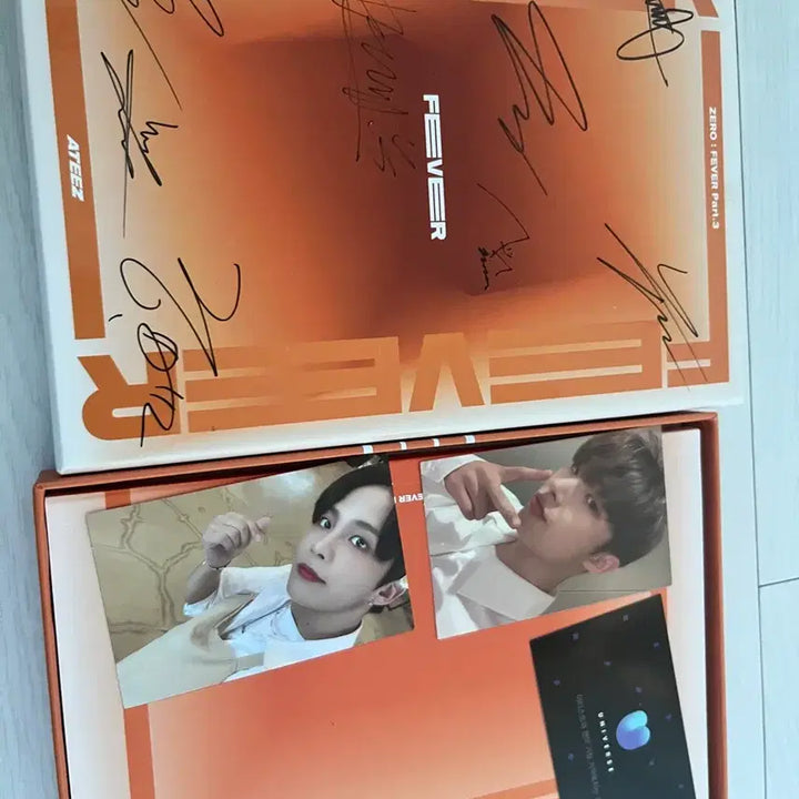 [BUNJANG] ATEEZ Fever Signed Album / 에이티즈ATEEZ fever 싸인앨범