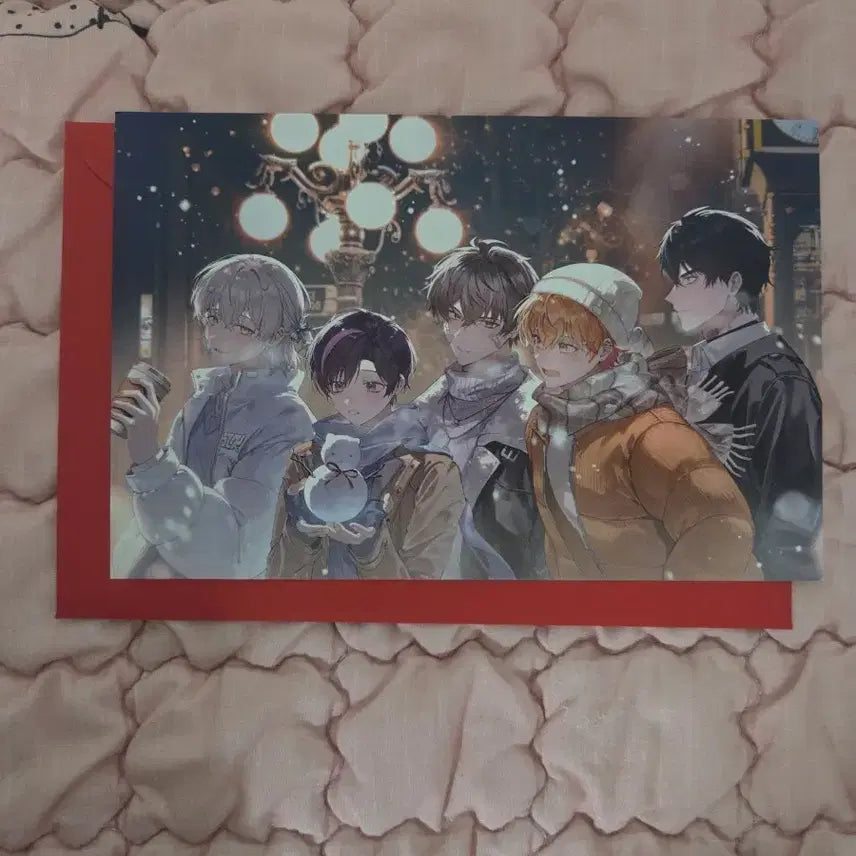 [BUNJANG] SCOSHISM Christmas Big Postcard + Envelope / 스코시즘 크리스마스 빅엽서 + 봉투