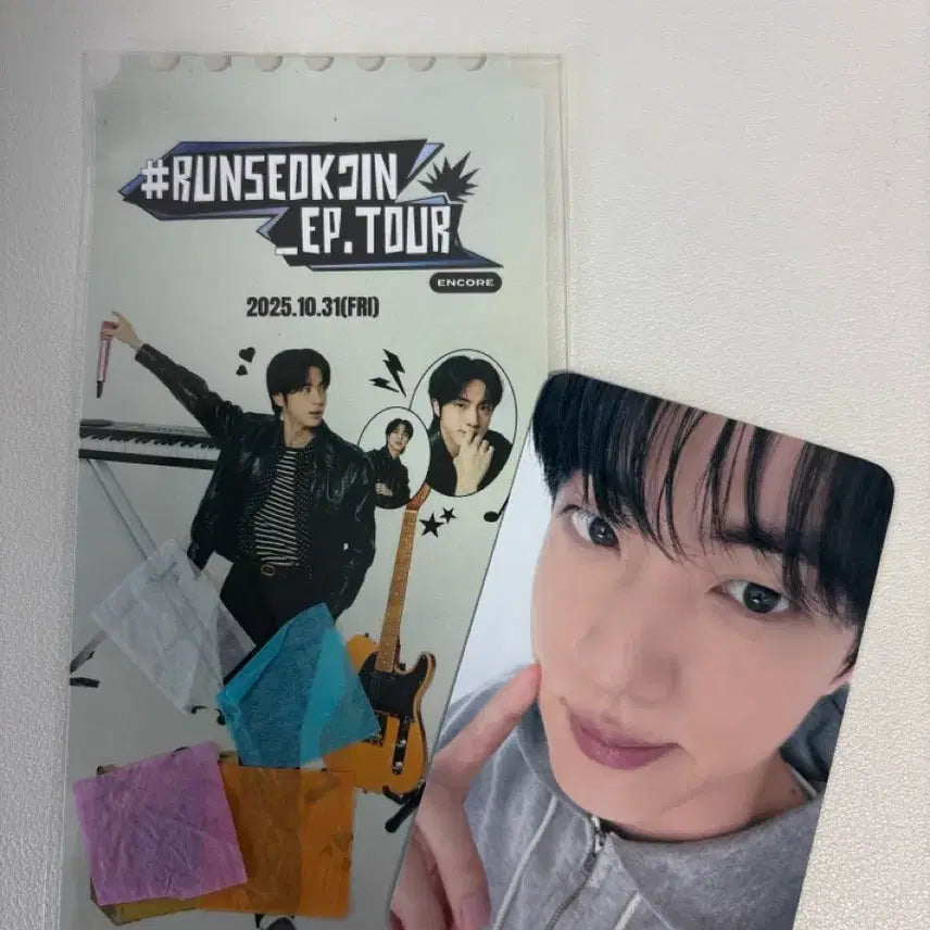 [BUNJANG] BTS Jin Run BTS Encore Concert Day 2 AMIZONE Photocard / 런석진 앙콘 2일차 아미존 포카