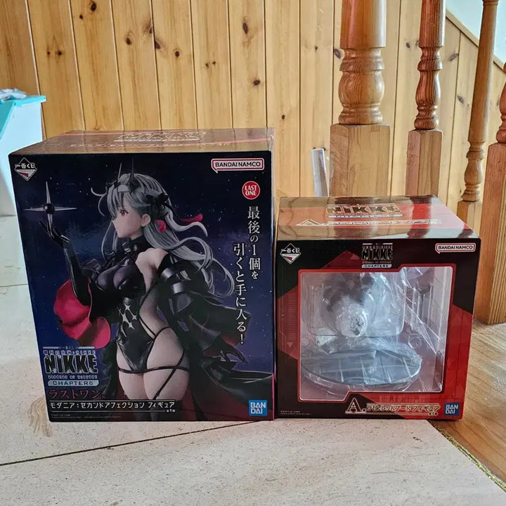 [BUNJANG] Nikke Lucky Draw Red Hood Modernia Figure A Prize Last One Bundle Set / 니케 라피 레드후드 모더니아 피규어 a상 라스트원 라원 챕터6