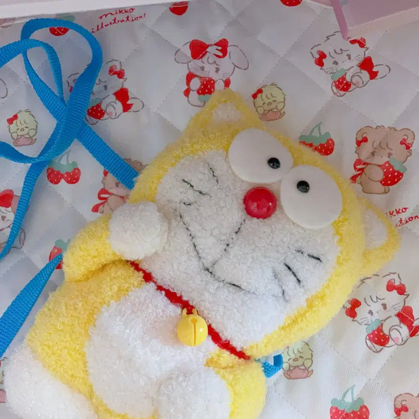 [BUNJANG] Vintage Nobong Doraemon Plush Toy / 고전 노몽이 도라에몽