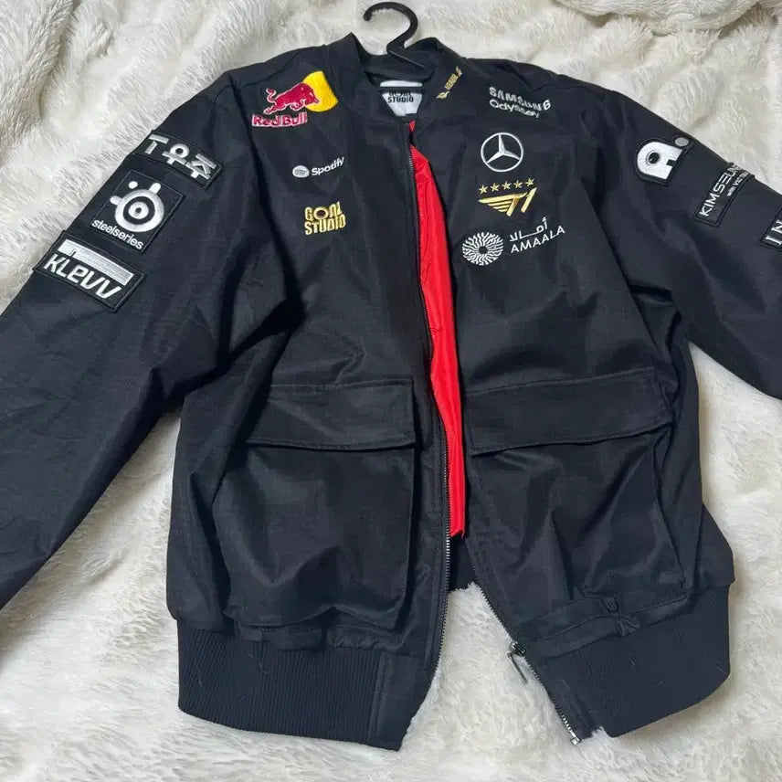 [BUNJANG] T1 2025 Worlds Faker Marked Jacket 2XL / 티원 2025 월즈 페이커 마킹 자켓 2xl 팔아요