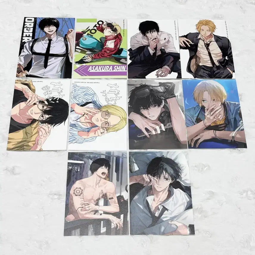 [BUNJANG] Sakamoto Days Printing Box &amp; Postcard Set - Nagumo Shin Natsuki Bundle / (일괄 가격) 사카모토데이즈 프린팅 박스 프박 엽서 나구모 신 나츠키