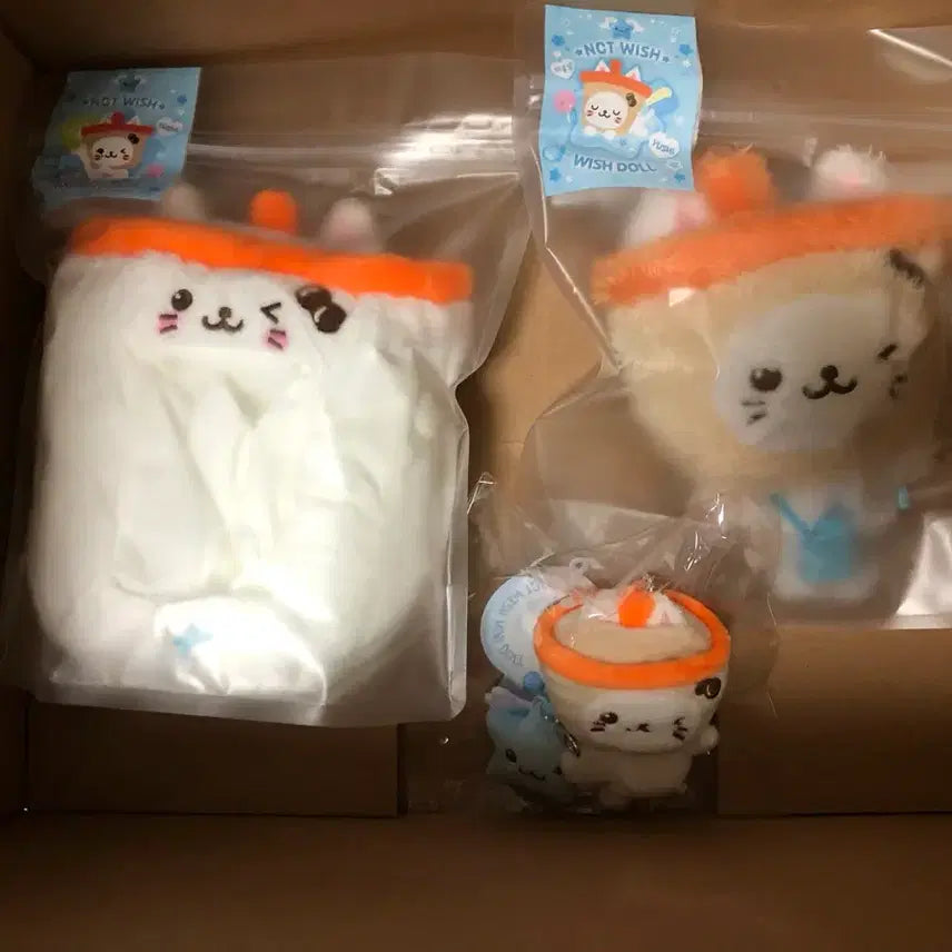 [BUNJANG] Bubble Nyan Cape Wish Doll Mini Doll Bundle Set / 버블냥 케이프 위시돌 미니돌 일괄 양도