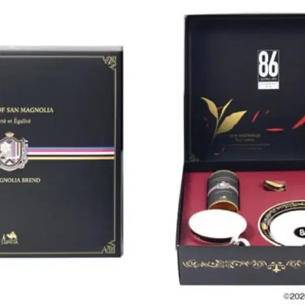 [BUNJANG] Anime 86 -Eighty Six- ONKYO Collaboration Limited Edition "Republic of San Magnolia Blend Tea Set" / REPUBLIC OF SAN MAGNOLIA 산 마그놀리아 블렌드 티 세트