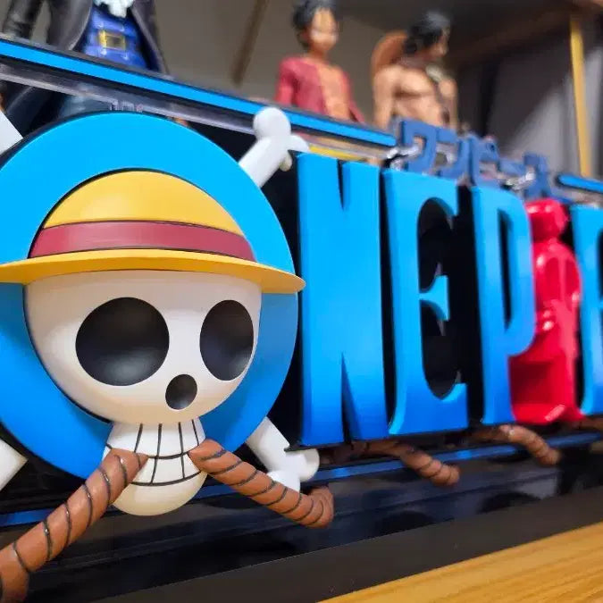 [BUNJANG] One Piece Ichiban Kuji D Prize Gigant Name Logo Figure / 원피스 제일복권 D상 기간트네임 로고 이치방쇼