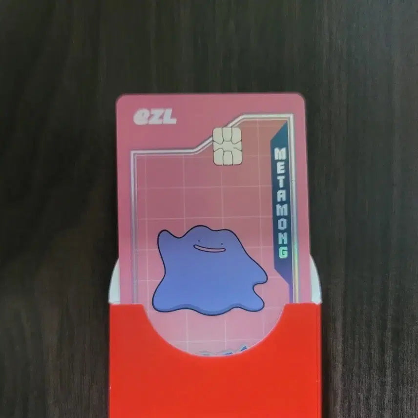 [BUNJANG] E.T.Z Metamon Transit Card / 이즐 메타몽 교통카드