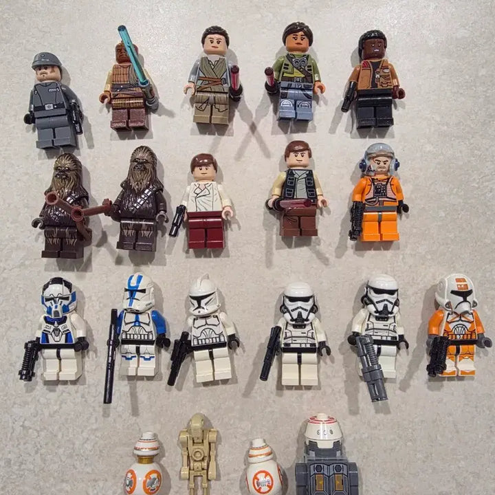 [BUNJANG] Lego Star Wars Minifigures Bundle Set / 레고 스타워즈 미피 일괄 판매