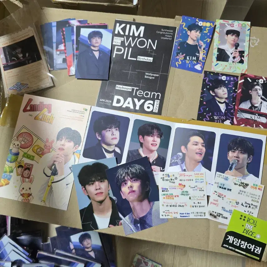 [BUNJANG] DAY6 Wonpil Birthday Cafe Special Photocard Set / 데이식스 원필 생일카페 특전