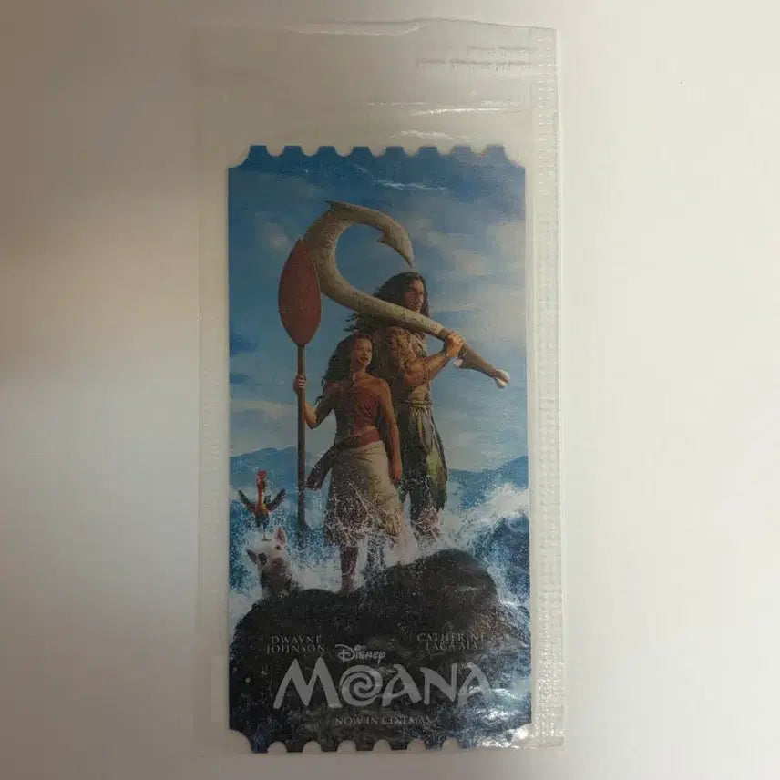 [BUNJANG] Moana Megabox Original Ticket (Sealed) / 모아나 메가박스 오리지널 티켓 미개봉