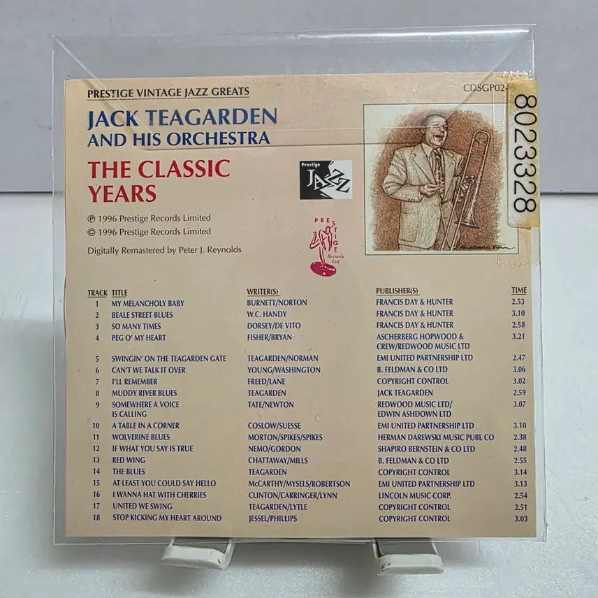 [BUNJANG] Jack Teagarden The Classic Years CD / 잭 티가든(Jack Teagarden) The Classic Years