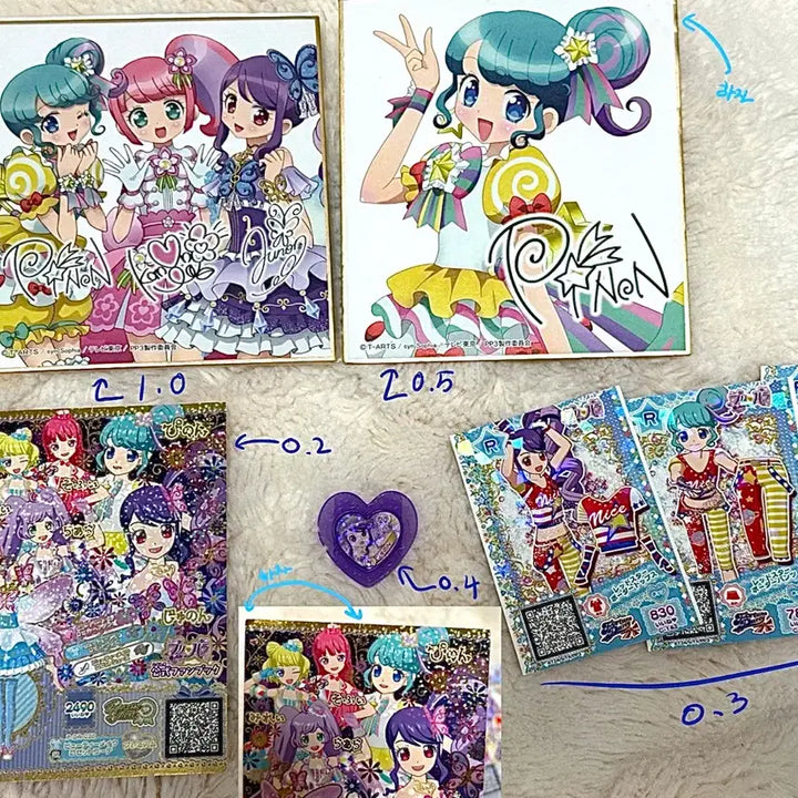 [BUNJANG] Pripara Triangle Pinon Junon Kanon Goods / 프리파라 트라이앵글 피논 쥬논 카논 굿즈 판매 (개별가능