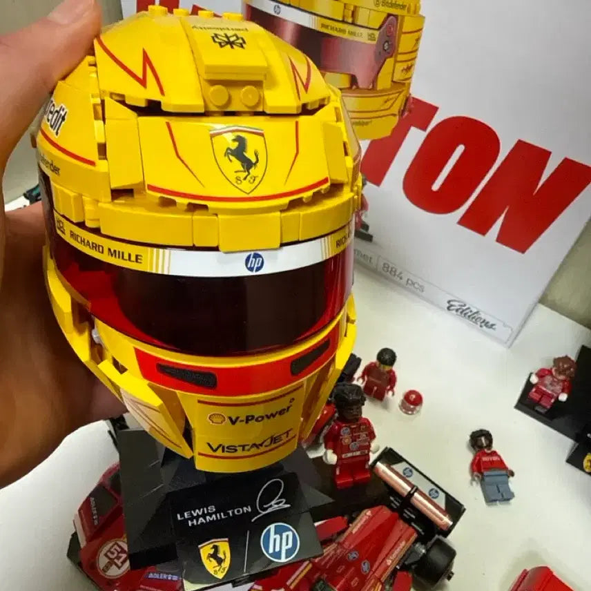 [BUNJANG] LEGO Lewis Hamilton Helmet / 레고 루이스 해밀턴 헬멧