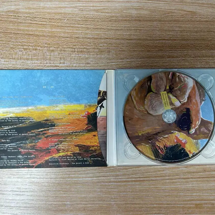 [BUNJANG] Beenzino 24:26 5th Anniversary Remastered Edition CD (Unsealed) / 빈지노 24:26 5주년 리마스터 에디션 CD (개봉)