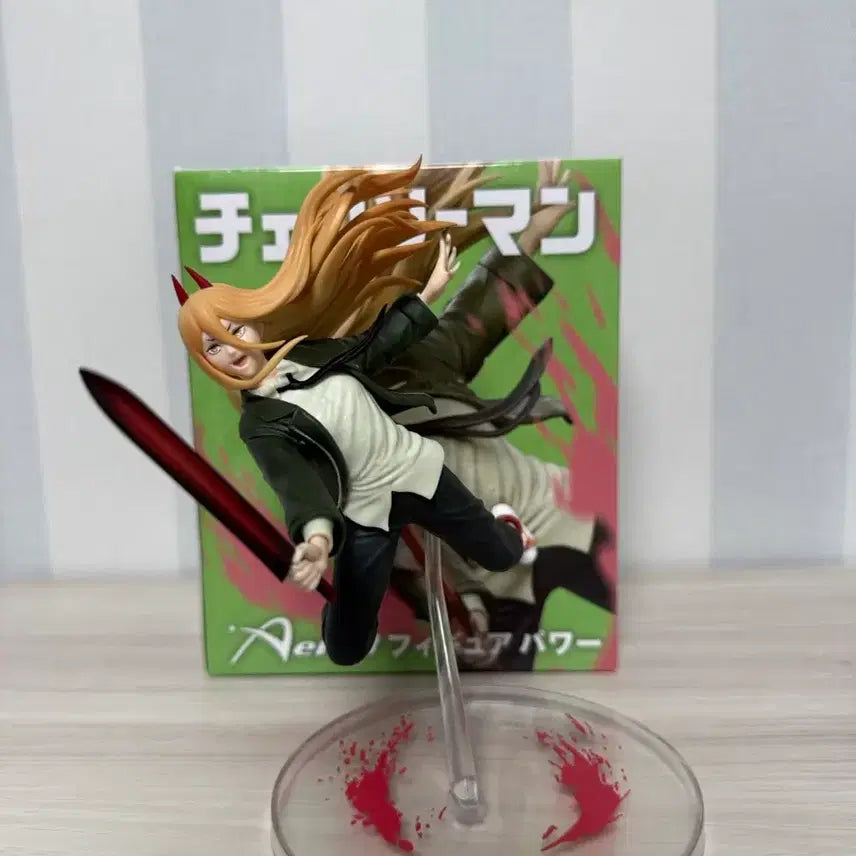 [BUNJANG] Chainsaw Man Power Figure 2 Types (Unsealed) / 체인소맨 파워 피규어 2종 (개봉품/박스o)
