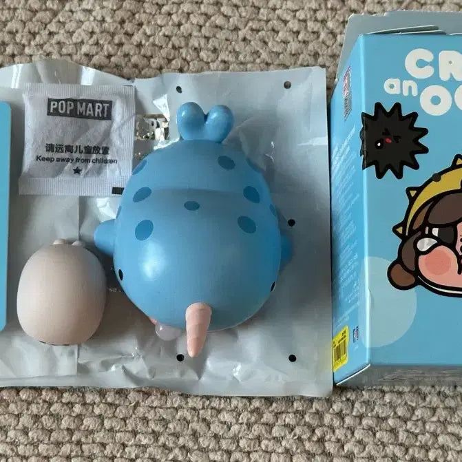 [BUNJANG] Pop Mart Crybaby The Narwhal Figure / 정품 새상품)팝마트 크라이베이비 눈물 바다 피규어 The Nalwhal