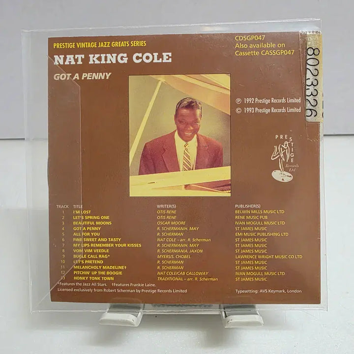 [BUNJANG] Nat King Cole Got A Penny Vinyl CD / 냇 킹 콜 Nat King Cole  Got A Penny