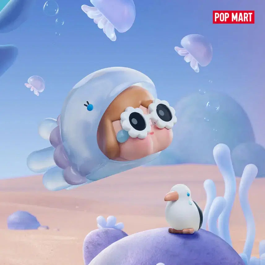 [BUNJANG] Pop Mart Crybaby Tears Sea Jellyfish Figure / 정품 새상품)팝마트 크라이베이비 눈물 바다 피규어 젤리피쉬