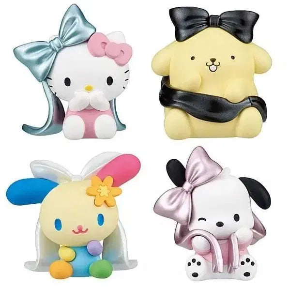 [BUNJANG] Sanrio Ballet Ribbon Gacha Figure Set Vol. 2 (4 Types) / [일본정품]산리오 발레리본 가챠 2탄 4종 풀세트