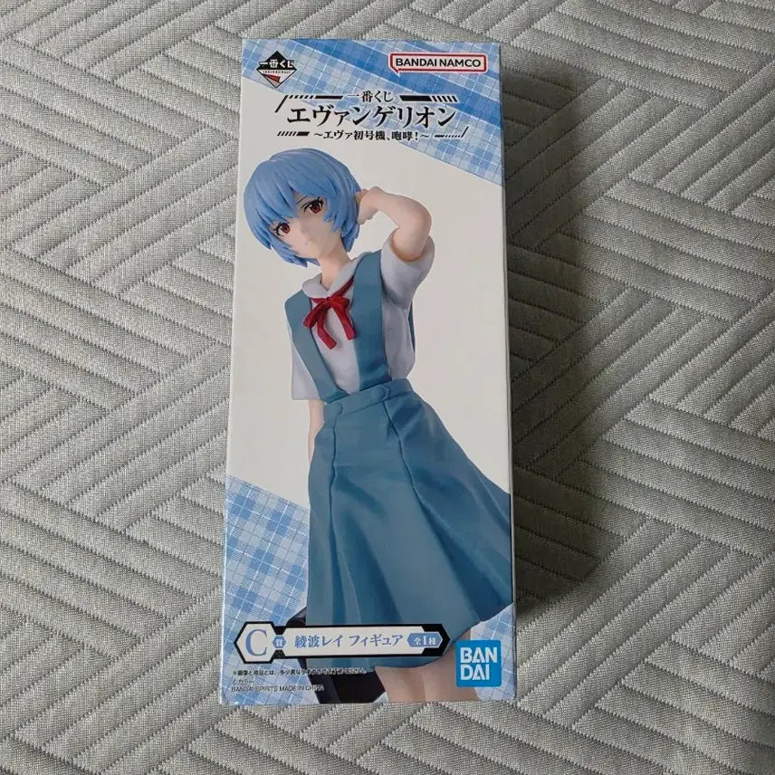 [BUNJANG] Evangelion Ichiban Kuji Ayanami Rei School Uniform Figure / 에반게리온 제일복권 아야나미 레이 교복 피규어 팝니다