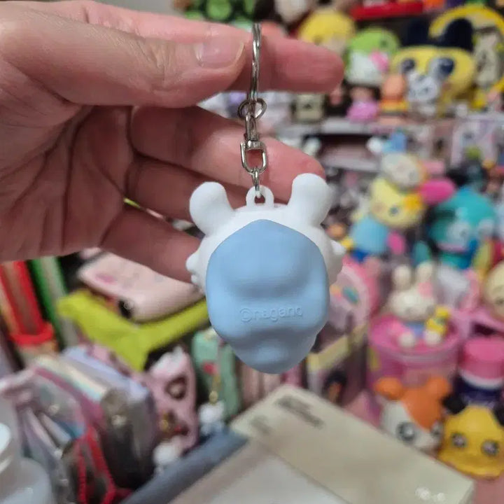 [BUNJANG] Chiikawa Momonga 3D Figurine Keychain / 치이카와 모몽가 입체 피규어 키링