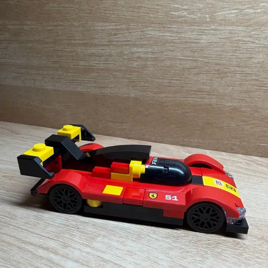 [BUNJANG] LEGO Ferrari Racing Car 51 / 레고 페라리 레이싱카 51번 한정판