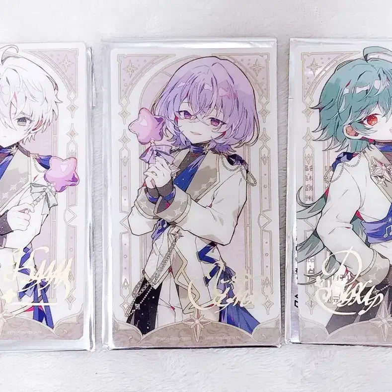 [BUNJANG] Ensemble Stars! Mobpf Spotlight Collab Esprit Kanna Yume Raika Dream Clear Card Set / 앙스타 모펀 스포트라이트 콜라보 팝업 에스프리 칸나 유메 라이카 드림 클리어 카드