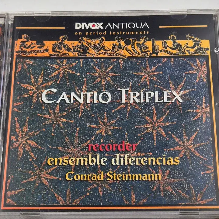 [BUNJANG] Guillaume Dufay Cantio Triplex Recorder Early Music CD by Ensemble Diferencias &amp; Conrad Steinmann (DIVox Antiqua) / 뒤파이 Dufay Cantio Triplex 리코더 고음악 시대악기 DIVox 수입 클래식 CD