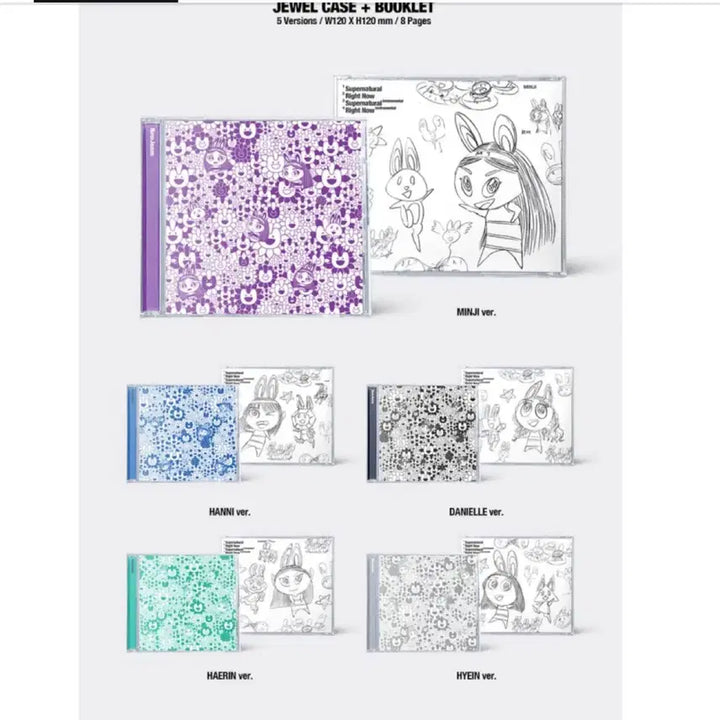 [BUNJANG] NewJeans Supernatural CD Jewel Case (Sealed) / 뉴진스 슈퍼내추럴 CD 쥬얼케이스 미개봉 판매