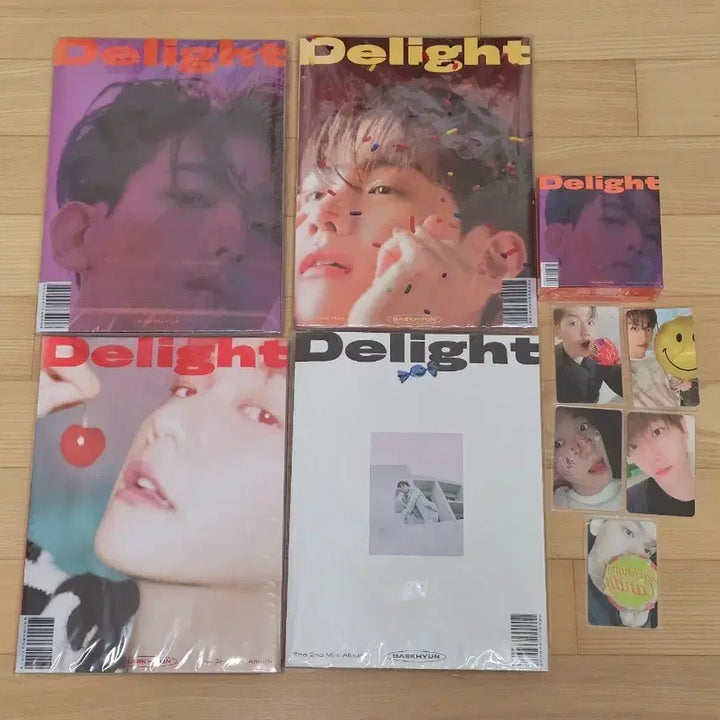 [BUNJANG] Baekhyun Delight Album Bundle (Sealed Kino, Unsealed Photobook) / 백현 딜라이트 미개봉,개봉 앨범 일괄