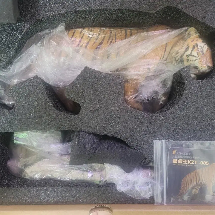 [BUNJANG] Dafei Studio 1:10 Bengal Tiger Figurine KZT085 / 1:10 다페이 스튜디오 KZT085 벵갈호랑이.